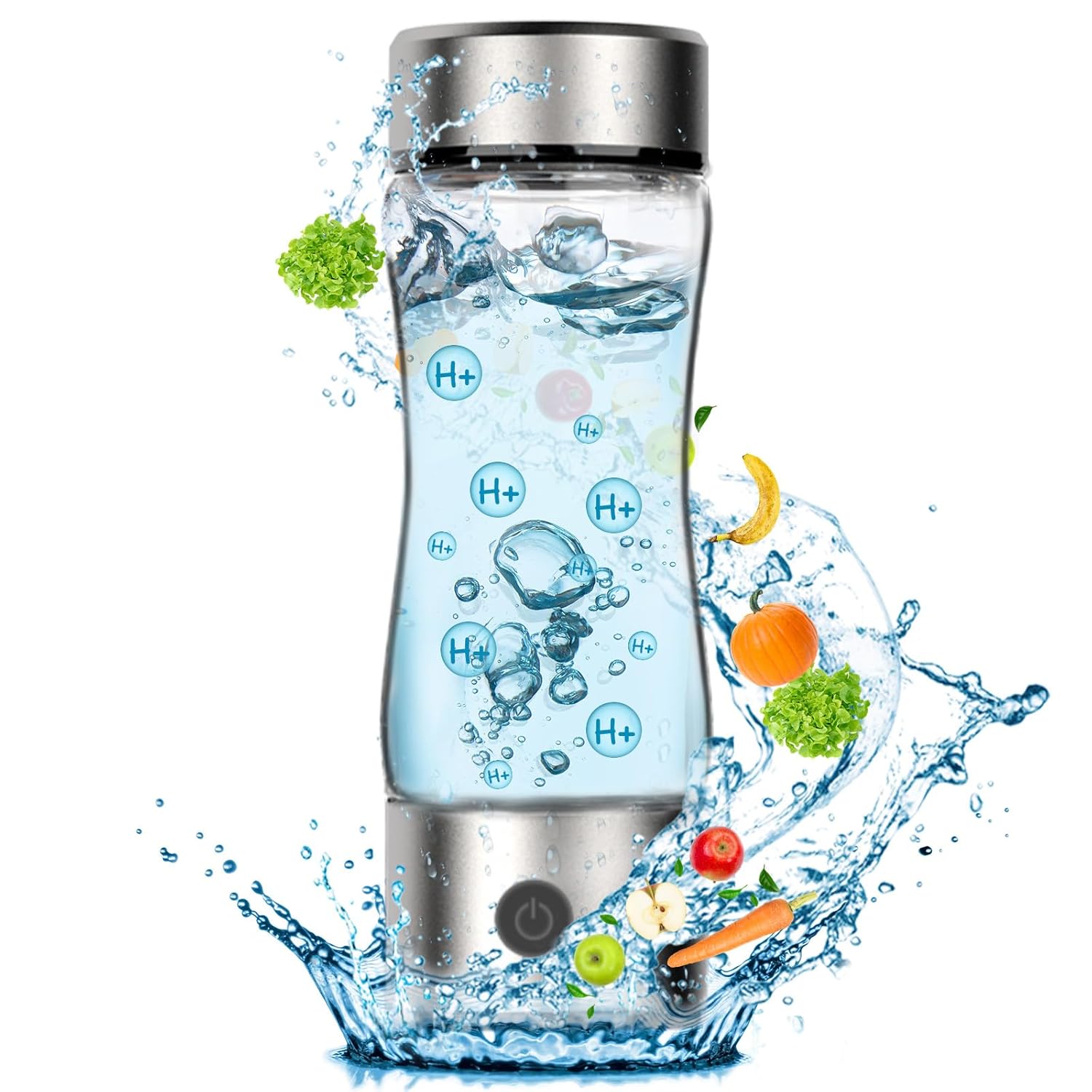 Fakllod Hydrogen Water Bottle Generator – Portable Rechargeable Ionizer for Health & Hydration